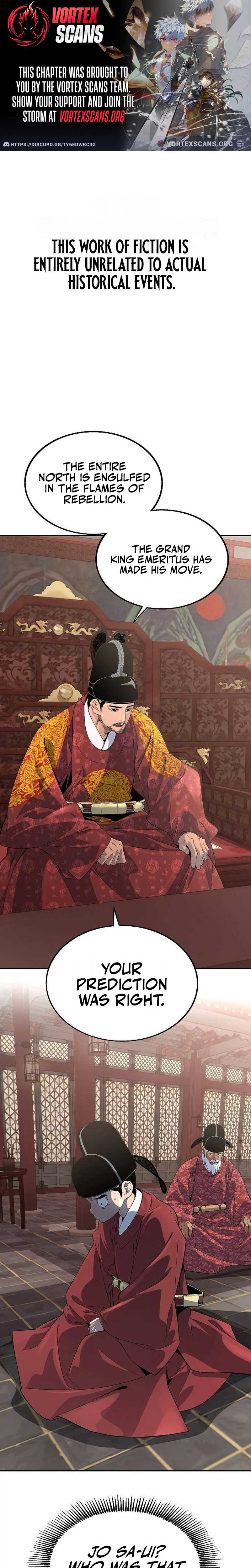 There is no Sejong in my Joseon Dynasty — Chapter 3 — page 1