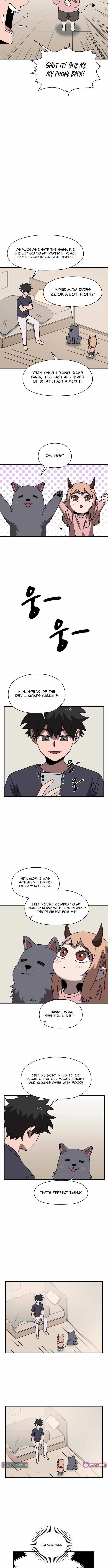 Temporarily Fostering a Demon! — Chapter 10 — page 4