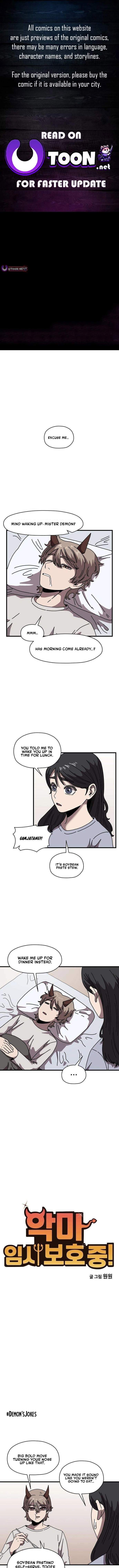Temporarily Fostering a Demon! — Chapter 13 — page 1