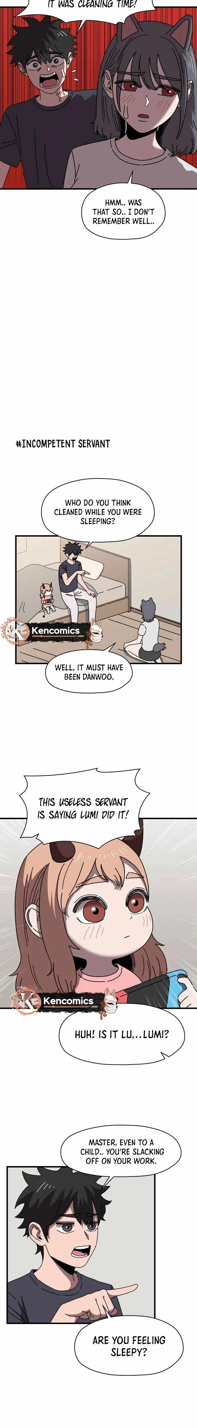 Temporarily Fostering a Demon! — Chapter 15 — page 11