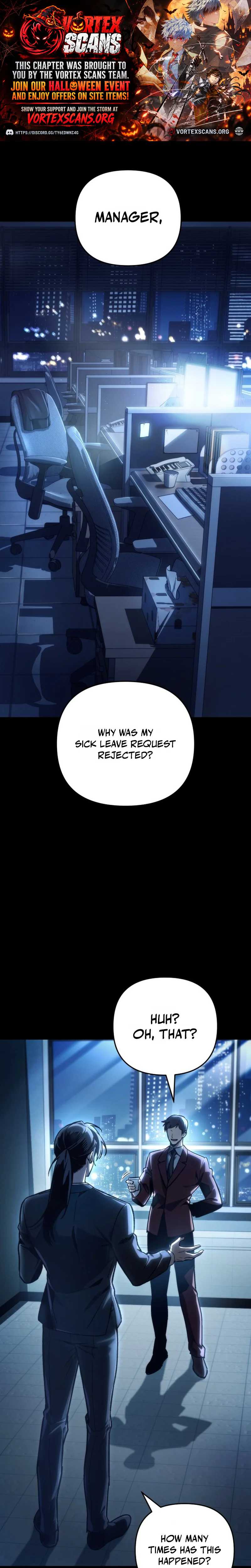 The Newbie Civil Servant Hunts Villains Before Going Home — Chapter 1 — page 1
